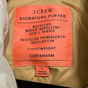 J Crew Puffer